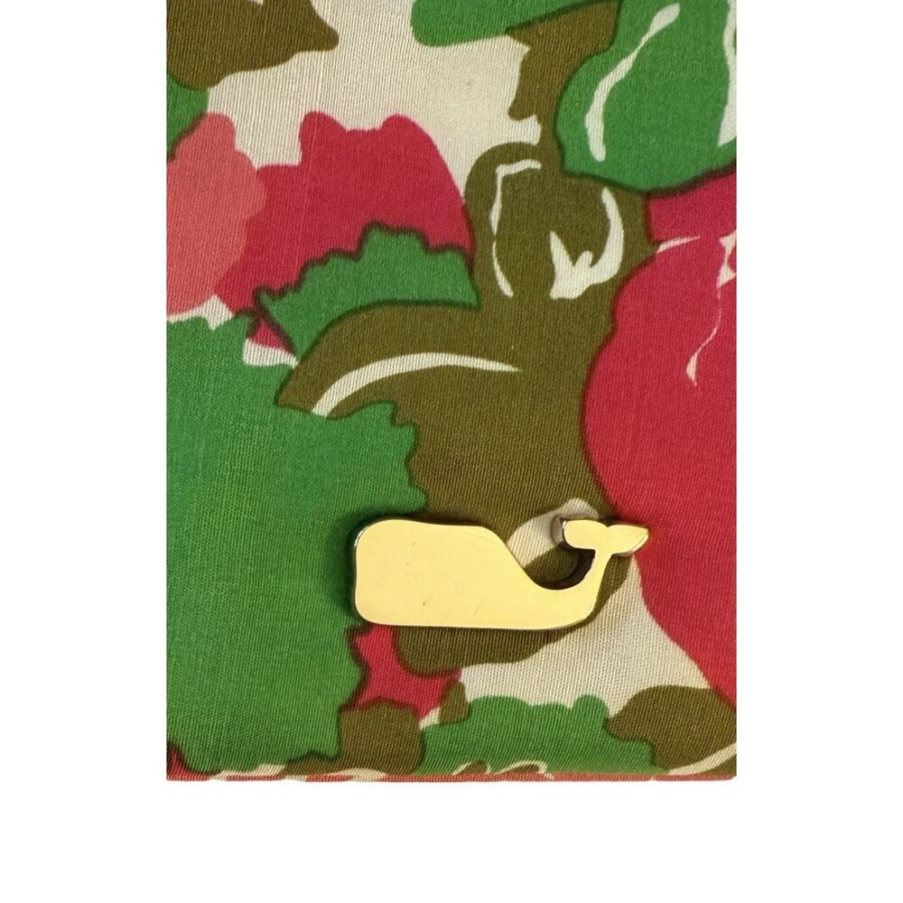 Vineyard Vines Tiny Bits Bow Hinge Clutch Pink Gr… - image 4